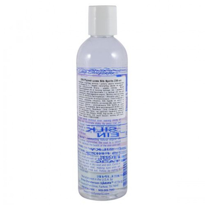 Рідкий шовк Chris Christensen Silk Spirits для собак для догляду за шерстю, 236 мл