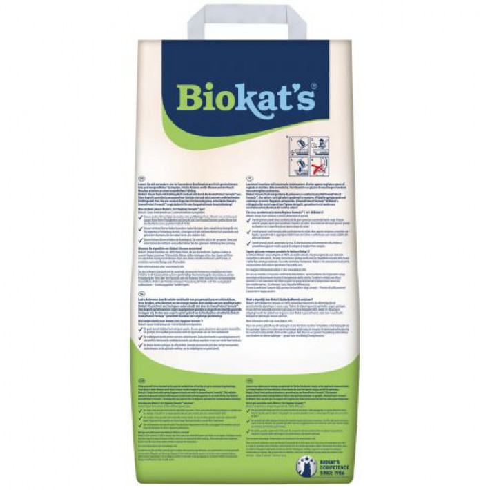 Наповнювач Biokats Classic Fresh 3in1 для котячого туалету, бентонітовий, 10 л