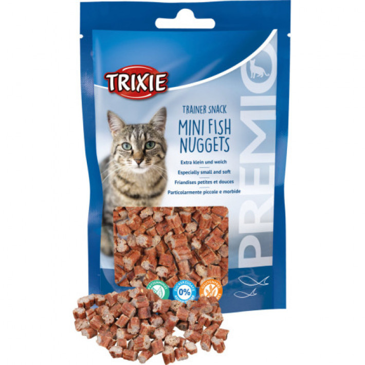 Ласощі Trixie Premio Trainer Snack Mini Fish Nuggets для котів з тунцем та куркою 50 г