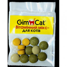 Вітаміни GimCat «Вітамінний мікс» для котів, 12 шт