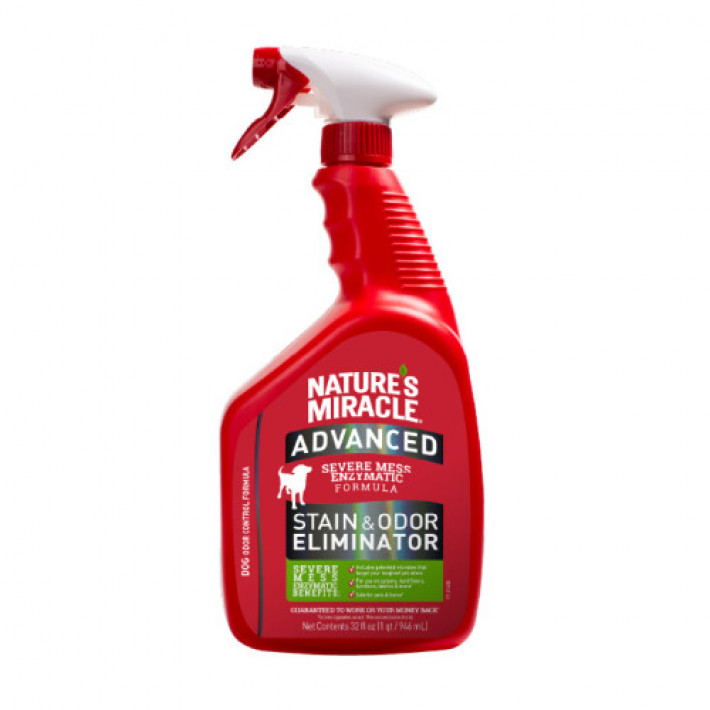 Спрей 8in1 NM ADV Dog Stain&Odor Elimin Spray для собак для усунення плям та запахів, з посиленою формулою, 946 мл