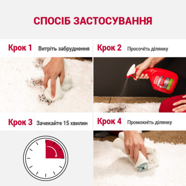 Спрей 8in1 NM ADV Dog Stain&Odor Elimin Spray для собак для усунення плям та запахів, з посиленою формулою, 946 мл