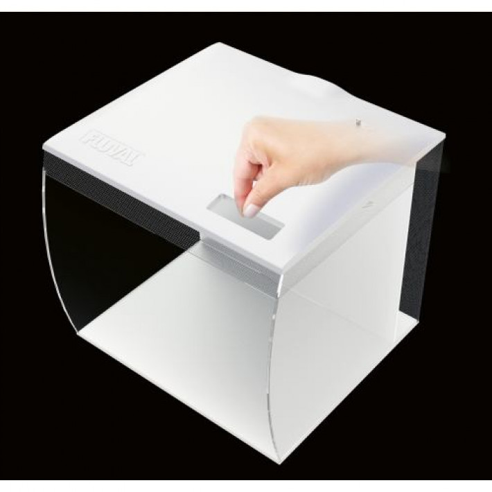 Акваріум Fluval FLEX з обладнанням, 34 л (білий)