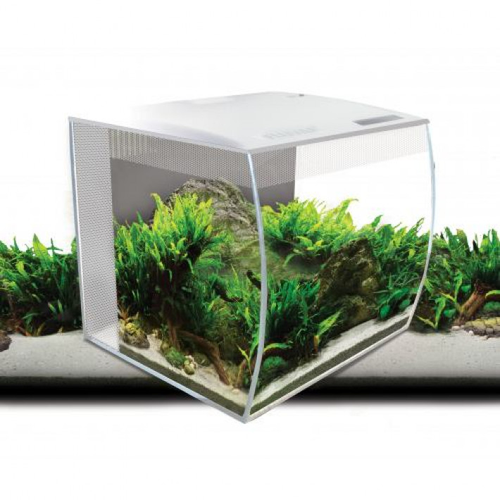 Акваріум Fluval FLEX з обладнанням, 34 л (білий)