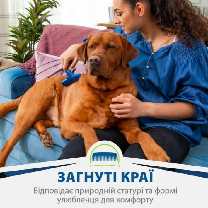 Фурмінатор FURminator для собак з короткою шерстю, розмір L
