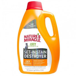 Засіб 8in1 Nature's Miracle Сat Orange Oxy Pour для усунення плям і запахів від котів, 3,7 л