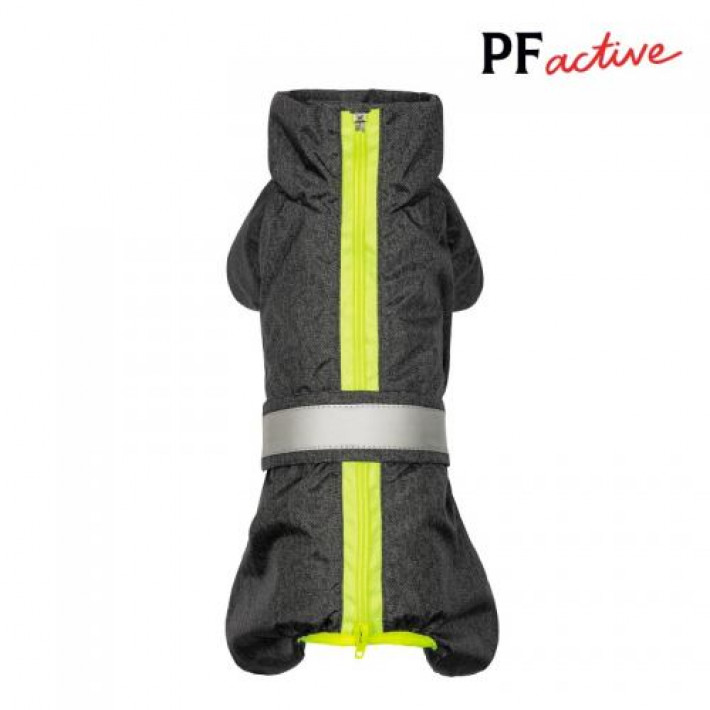 Дощовик Pet Fashion «Rain» для такс, розмір S-2, сірий