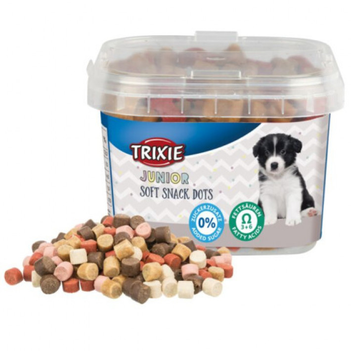 Ласощі Trixie Junior Soft Snack Dots для цуценят з кислотами Омега-3 та Омега-6 140 г