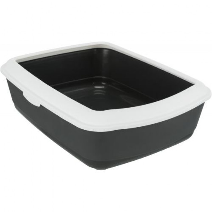 Туалет Trixie Classic для котів з рамкою, 37х15х47 см