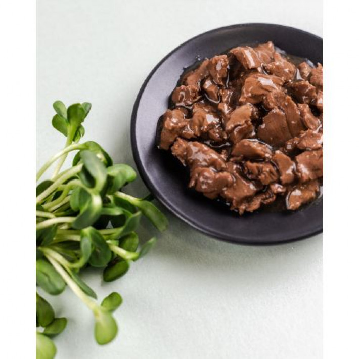 Вологий корм Savory для кошенят, лосось із морквою у соусі, пауч, 85 г