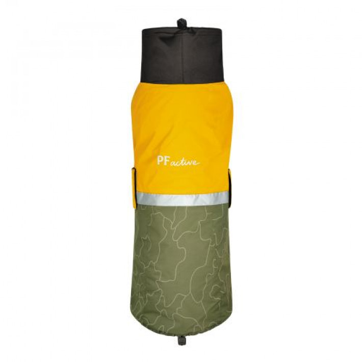 Попона Pet Fashion «Roy» для собак, розмір 2XL, хакі-гірчиця