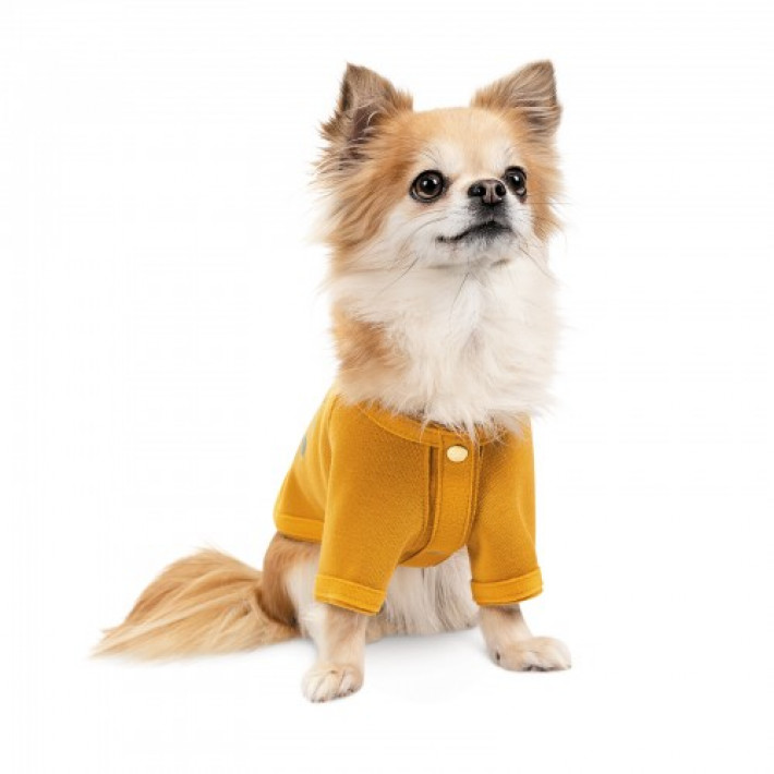 Кардиган Pet Fashion Denis для собак розмір XS2 жовтий