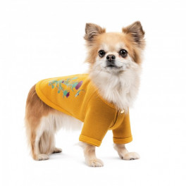 Кардиган Pet Fashion Denis для собак розмір XS жовтий