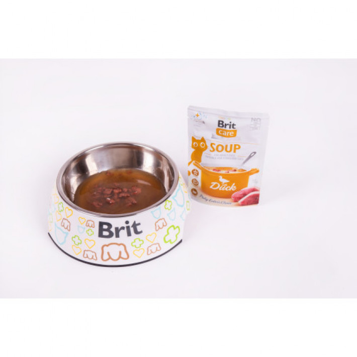 Корм вологий "Суп для котів Brit Care Soup with Duck з качкою", 75 г