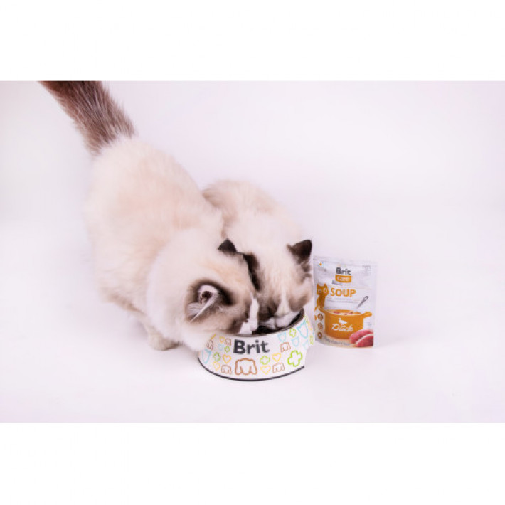 Корм вологий "Суп для котів Brit Care Soup with Duck з качкою", 75 г