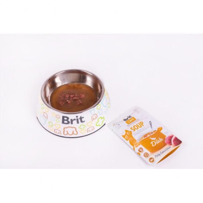 Корм вологий "Суп для котів Brit Care Soup with Duck з качкою", 75 г