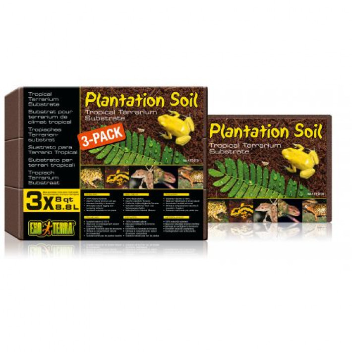 Субстрат Exo Terra Plantation Soil для тераріумних тварин, 8,8 л