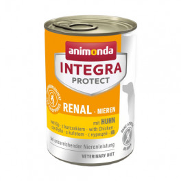 Корм вологий ветеринарний для собак Integra Protect Renal with Chicken моно курка, при хворобах нирок, 400 г