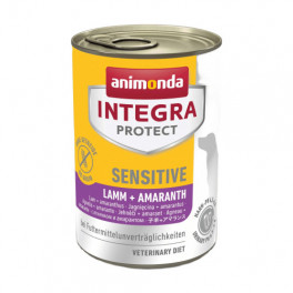 Корм вологий ветеринарний для собак Integra Protect Sensitiv Lamb + Amaranth при харчовій непереносимості, ягня/пастернак, 400 г