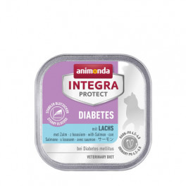 Корм вологий ветеринарний для котів Integra Protect Diabetes with Salmon при діабеті, з лососем, 100 г