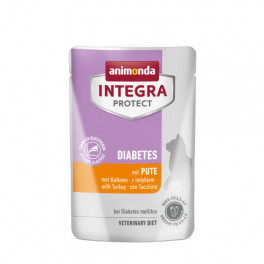 Корм вологий ветеринарний для котів Integra Protect Diabetes with Turkey при діабеті, з індичкою, пауч, 85 г