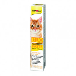 Паста для котів GimCat DUO PASTE Multi-vitamin 12 vitamins with cheese 12 вітамінів та сир, 50 г