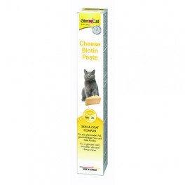 Паста для котів GimCat Cheese Biotin Paste cирна з біотином, 100 г