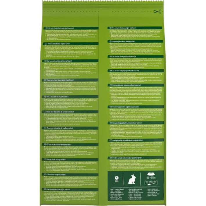 Корм Vitakraft Premium Menu Vital для кроликів, 3 кг