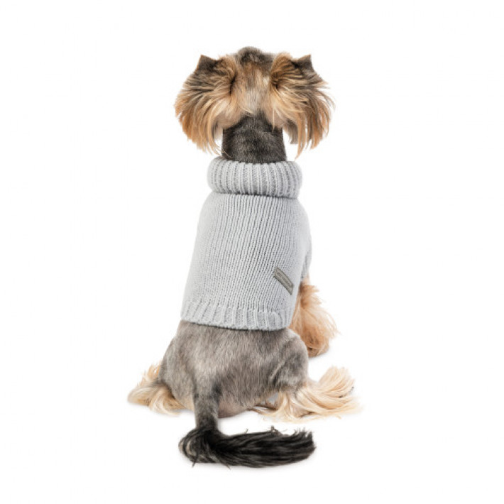 Светр Pet Fashion Sam сірий для собак, M
