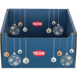 Короб Trixie для ласощів картонний з різдвяним принтом 30,5х15,5х36 см