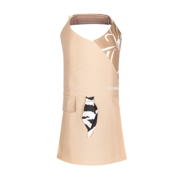 Сарафан Pet Fashion Lily для собак дівчинка бежевий XS