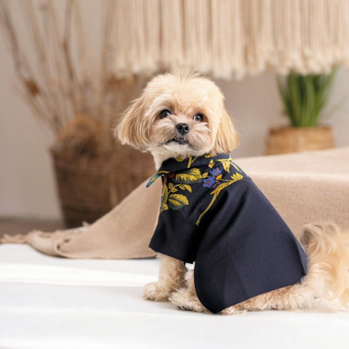 Сорочка Pet Fashion Тарас для собак синя XS2