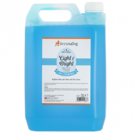 Шампунь Dezynadog Light Bright White Coat Colour Enchance для посилення кольору білих срібних та кольорових порід собак 5 л