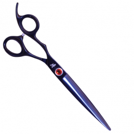 Ножиці грумерські Dezynadog Ignis 7 Straight Lefty Scissor прямі для стрижки собак для лівші