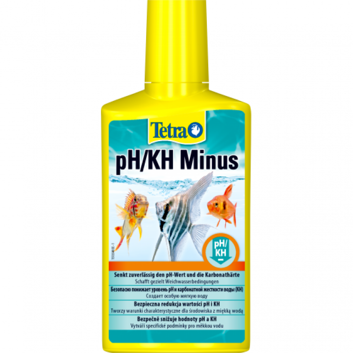 Засіб Tetra PH/KH Minus для контрольованого зниження рівня pH води в акваріумі, 250 мл на 5000 л