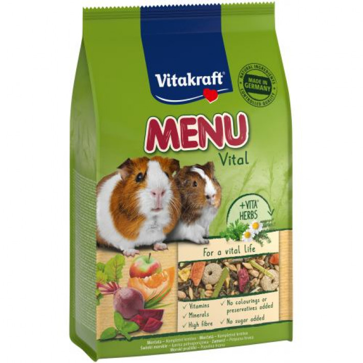 Корм Vitakraft Premium Menu Vital для морських свинок, 400 г