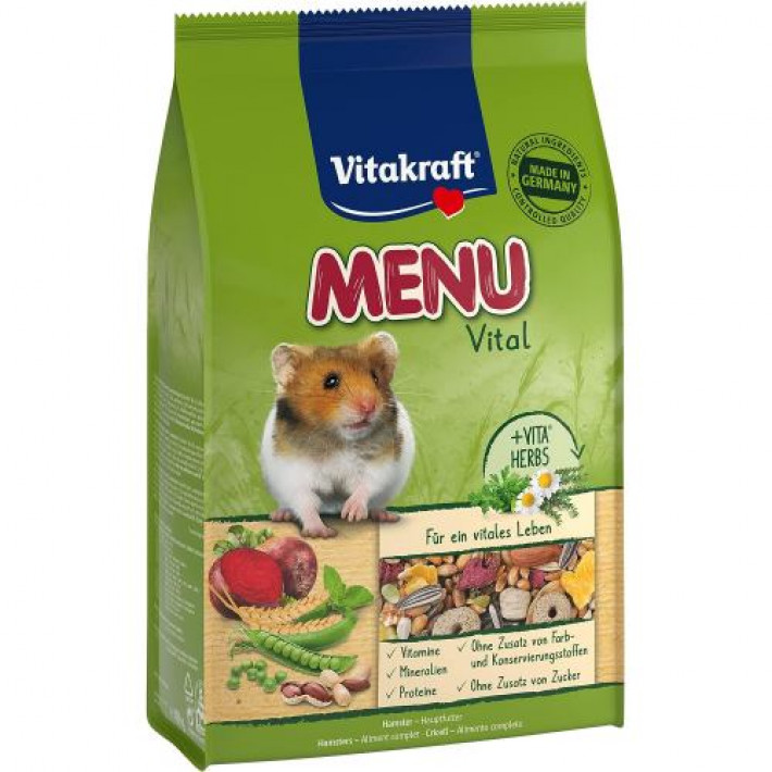Корм Vitakraft Premium Menu Vital для хом'яків, 400 г