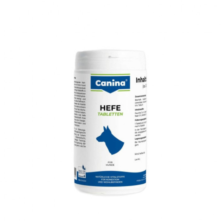 Вітаміни Canina Hefe для собак, дріжджові таблетки з ензимами, 800 г (992 табл)