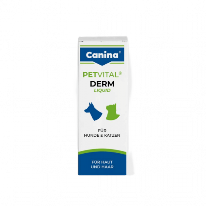 Тонік Canina Derm-Liquid для собак та котів, для проблемної шерсті, 25 мл