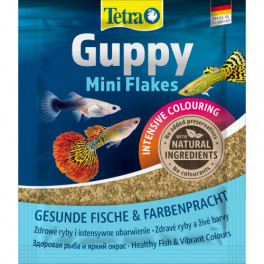 Корм Tetra Mini Guppy для рибок гуппі, 12 г (пластівці)