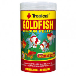 Сухий корм Tropical Goldfish Color Pellet для золотих рибок, 90 г (гранули)